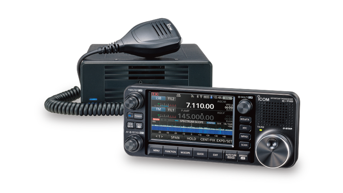 Icom IC-7110 — Ham Fair 2026. Foto: Icom Inc.